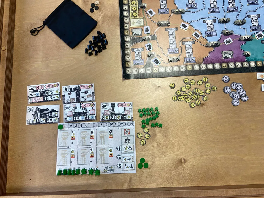 Spielefaible Kohle & Kolonie Brettspiel Ruhrgebiet Neu