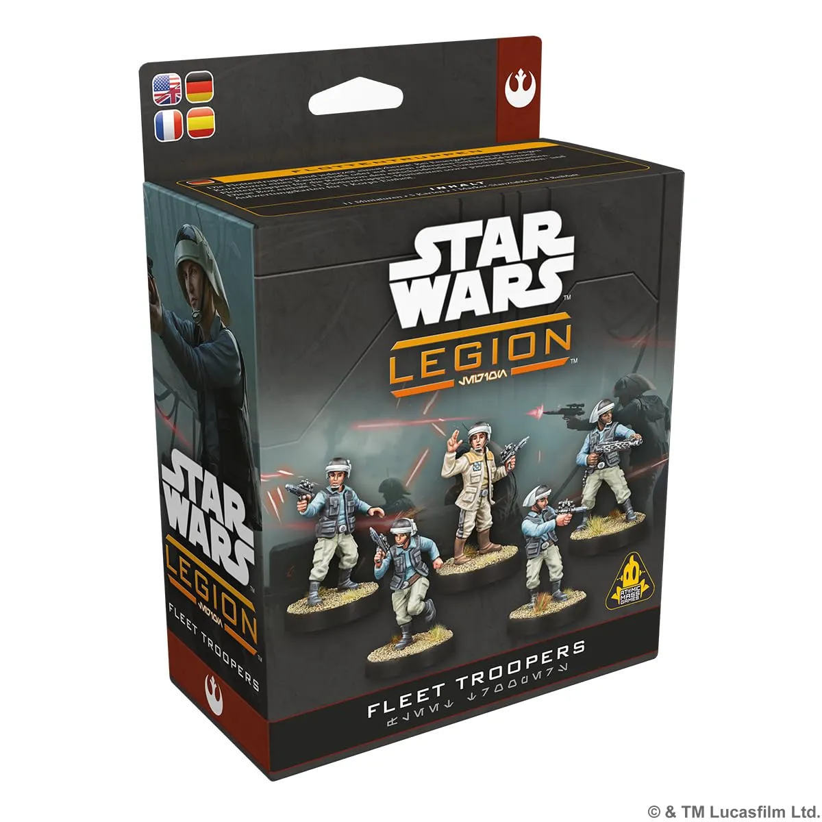 Star Wars Legion Fleet Troopers Tabletop-Erweiterung Rebellen