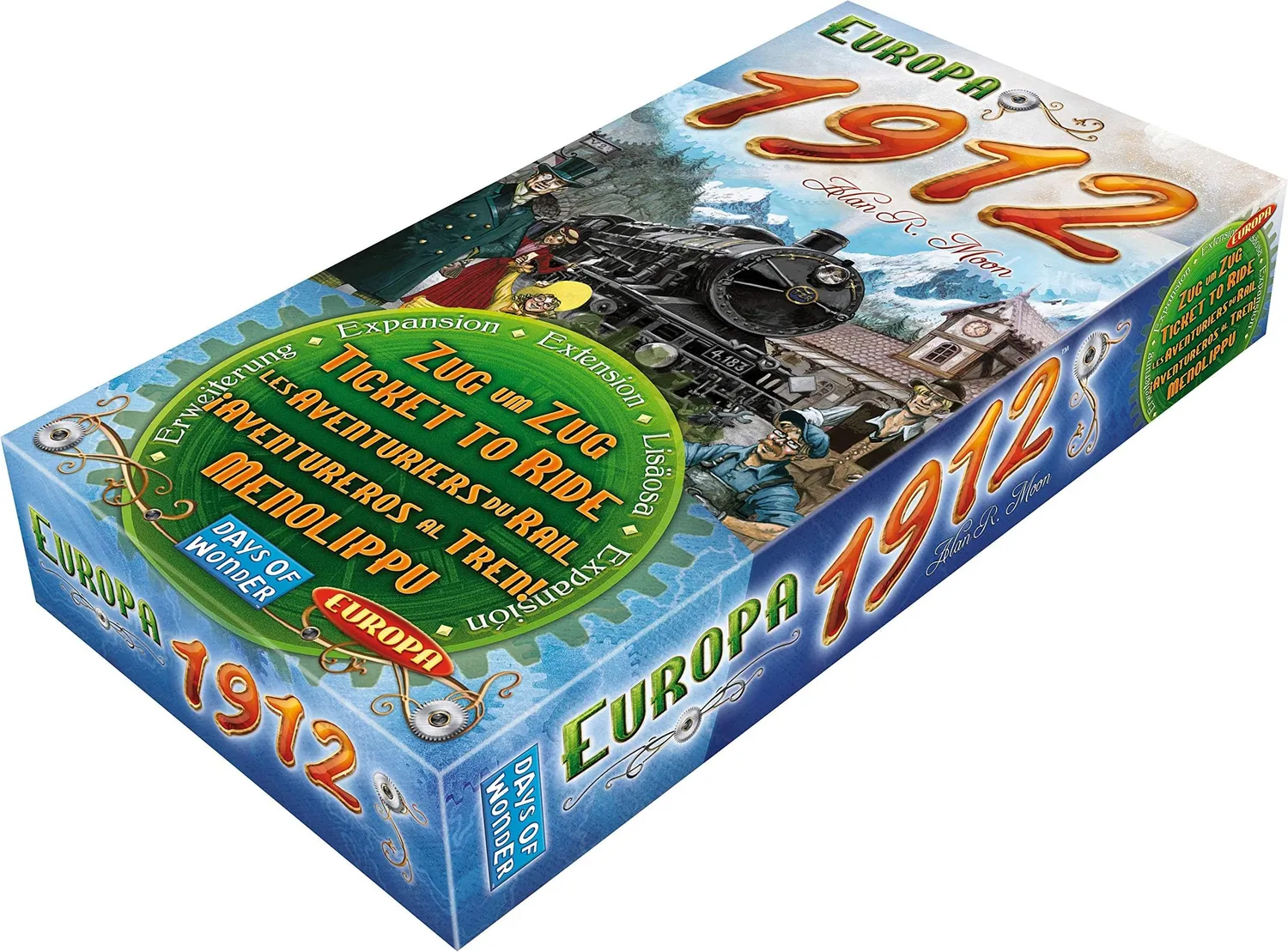 Asmodee Zug um Zug Europa 1912 Erweiterung 2-5 Spieler