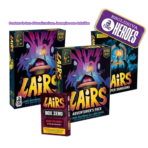 Cranio Lairs Deluxe Edition Brettspiel Familienspiel