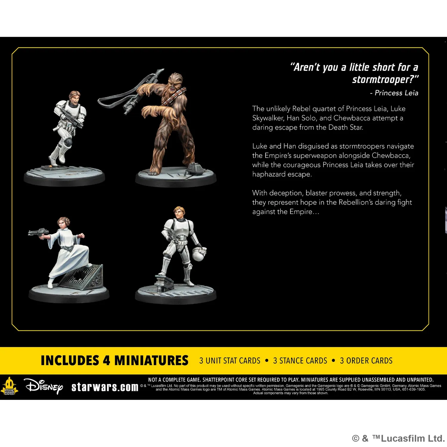Asmodee Star Wars Shatterpoint This is Some Rescue Squad Pack