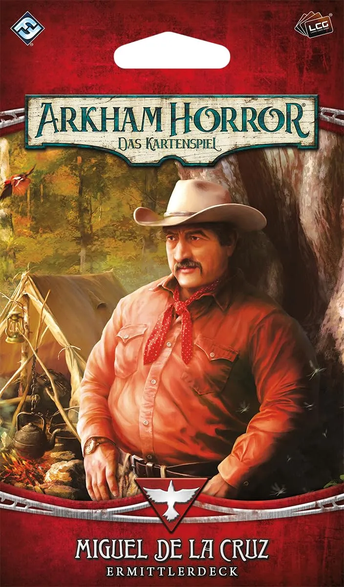 Asmodee Arkham Horror Kartenspiel Miguel de la Cruz Ermittlerdeck