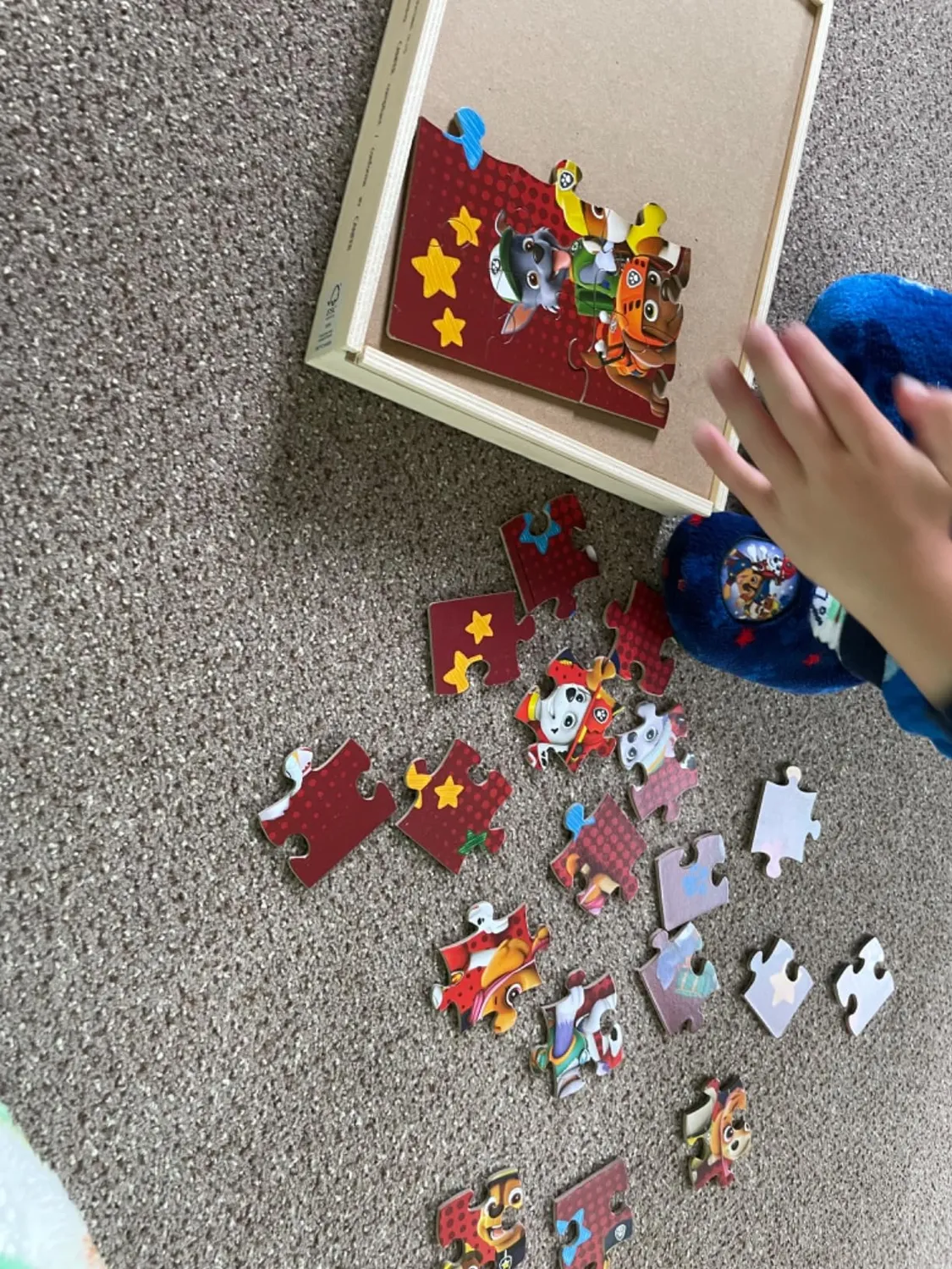 Spin Master PAW Patrol Holzpuzzle 3er Set 24 Teile
