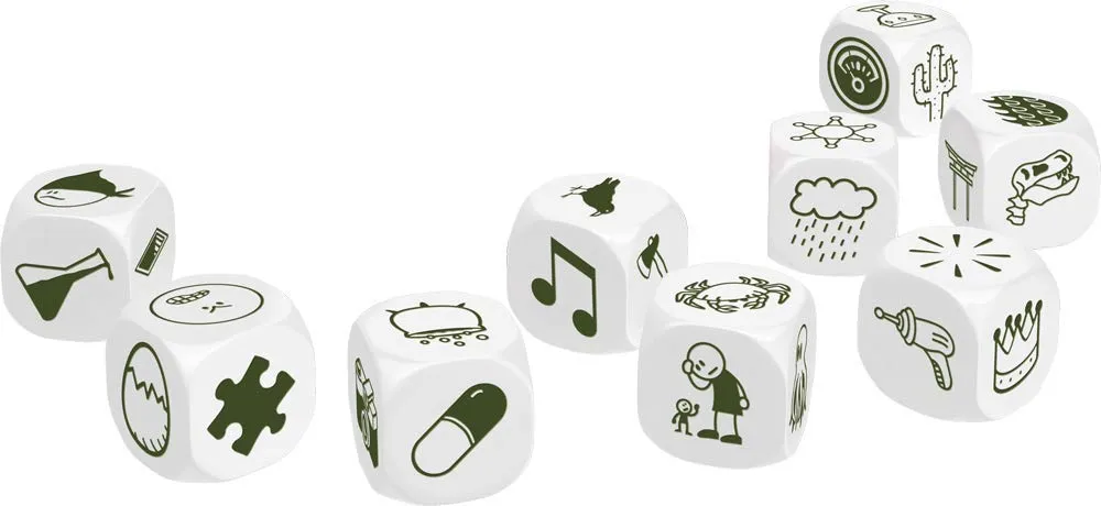 Story Cubes Voyages Würfelspiel Alte Auflage 9 Würfel