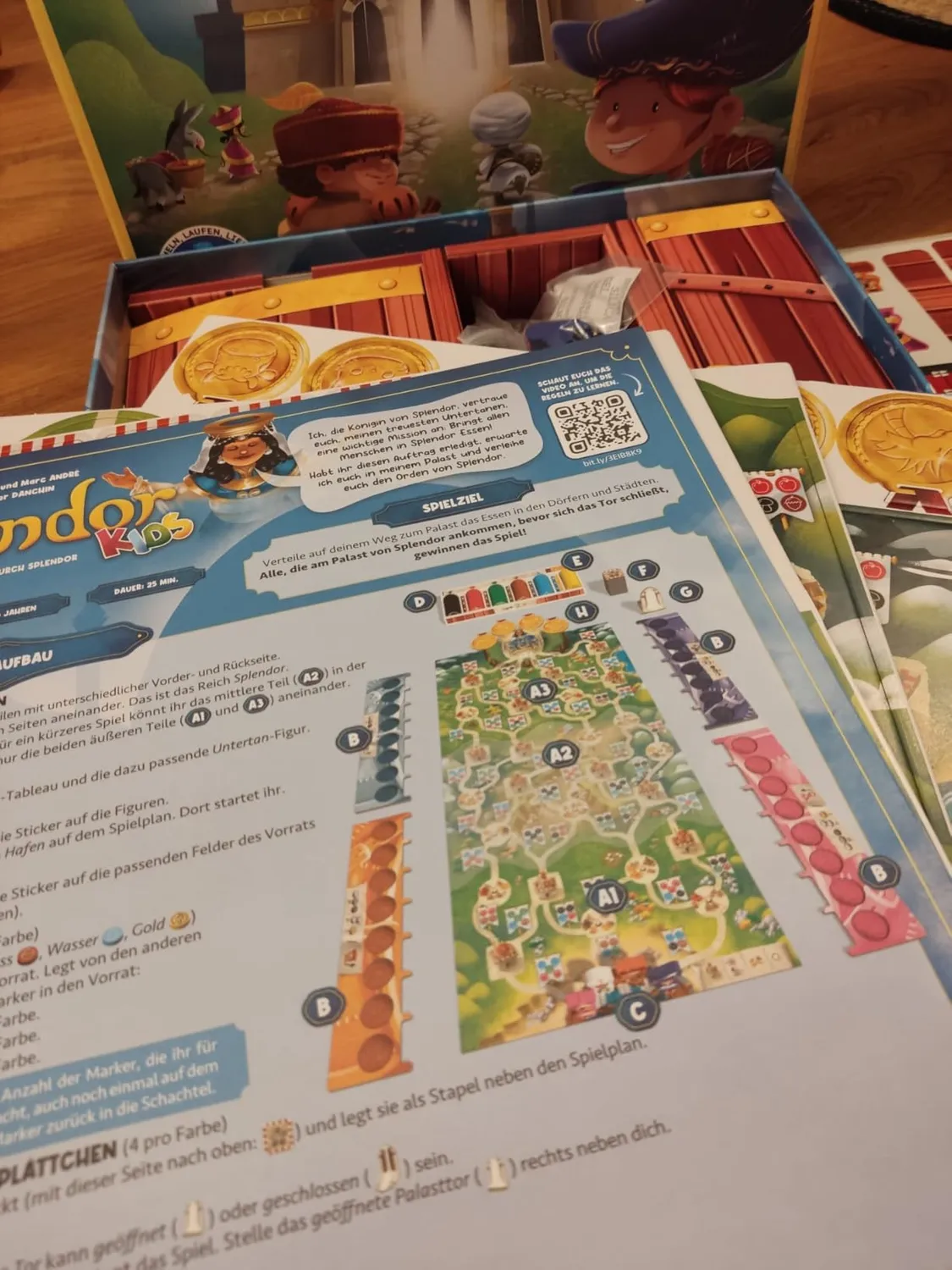 Splendor Kids Kinderspiel Holz ab 6 Jahren