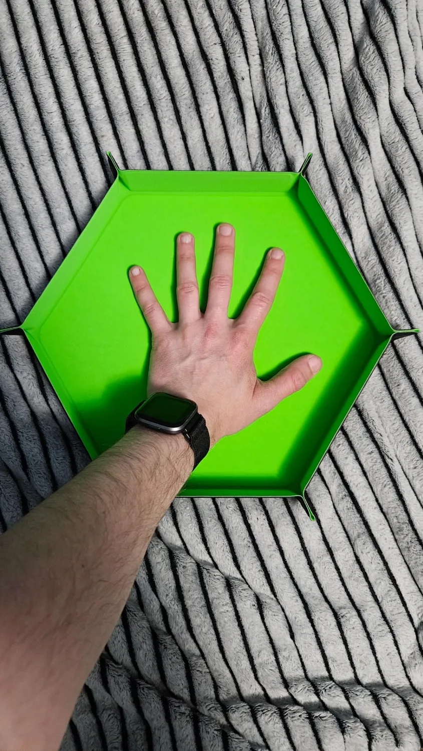 Gamegenic Magnetic Dice Tray Würfelschale Schwarz Lila