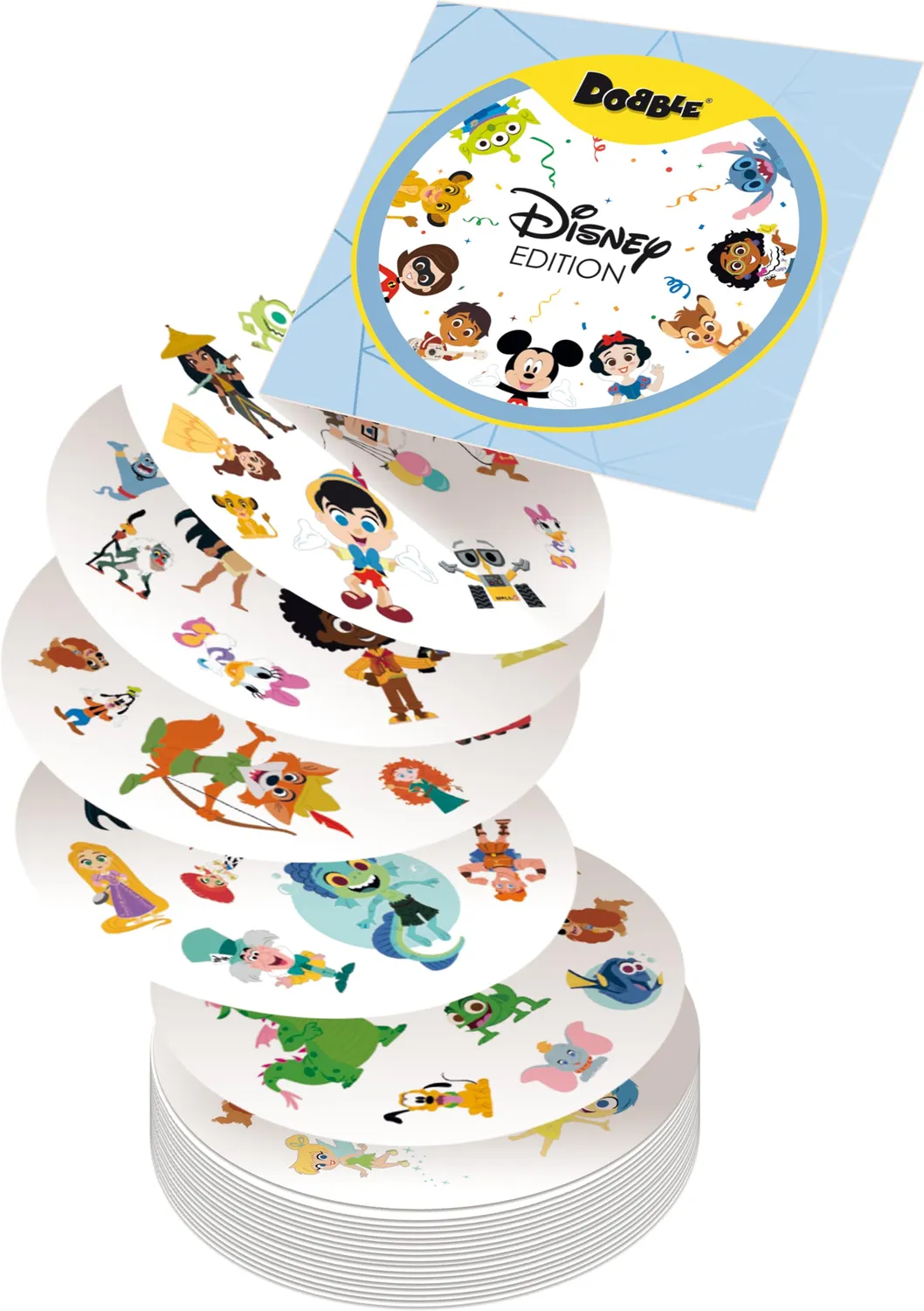 Dobble Disney Kartenspiel Familienspiel 2-8 Spieler