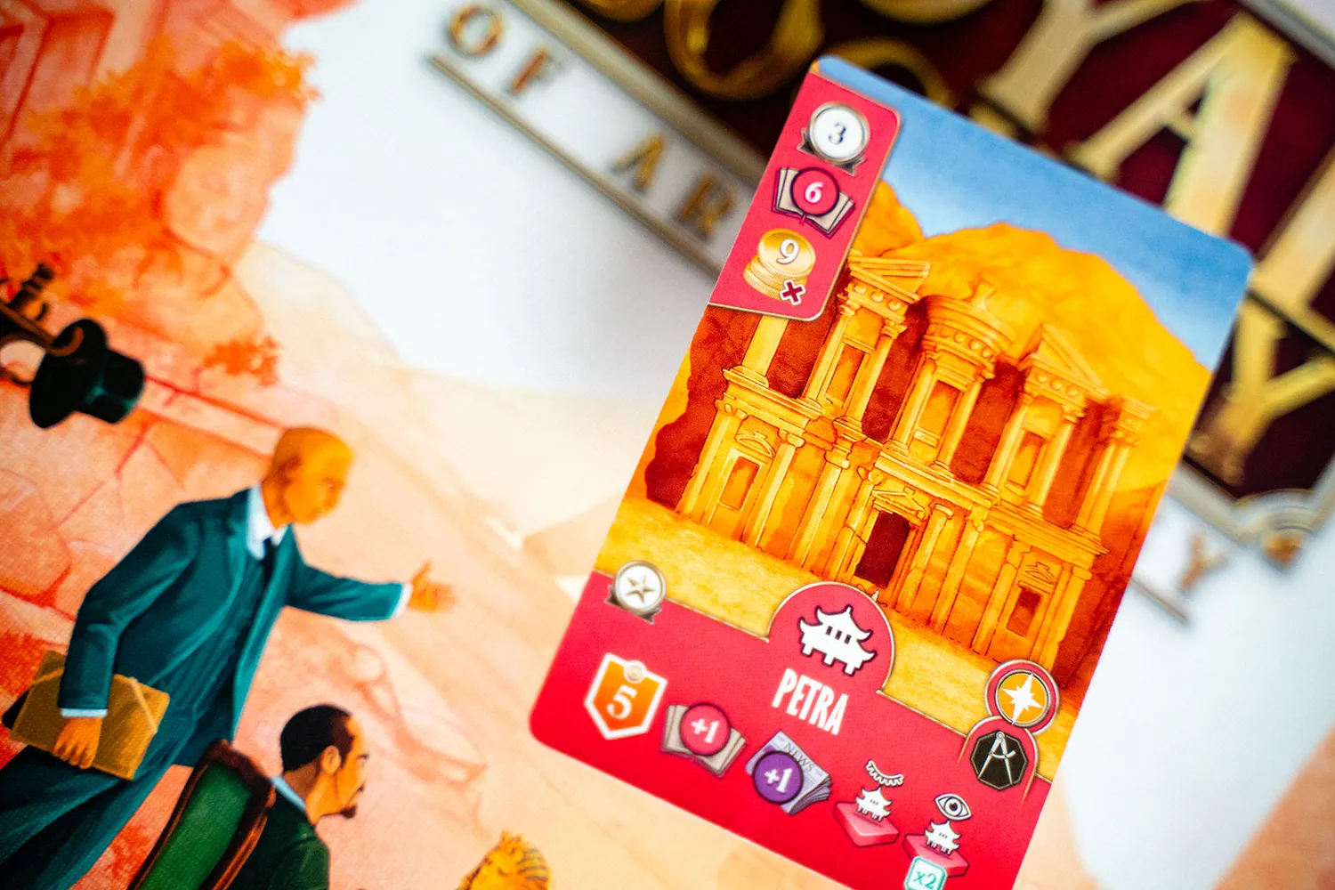 Capstone Royal Society of Archeology Brettspiel Expedition
