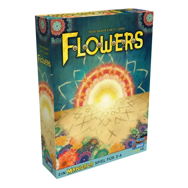Lookout Flowers Ein Mandala Spiel Kartenspiel 2-4 Spieler Taktik