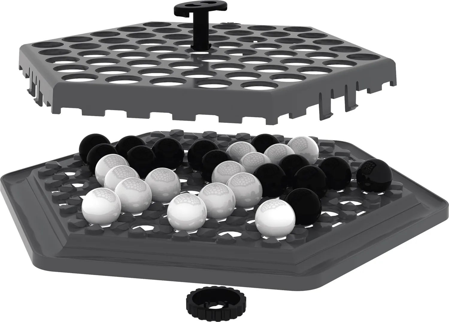Abalone Go Strategiespiel Reisevariante 2 Spieler