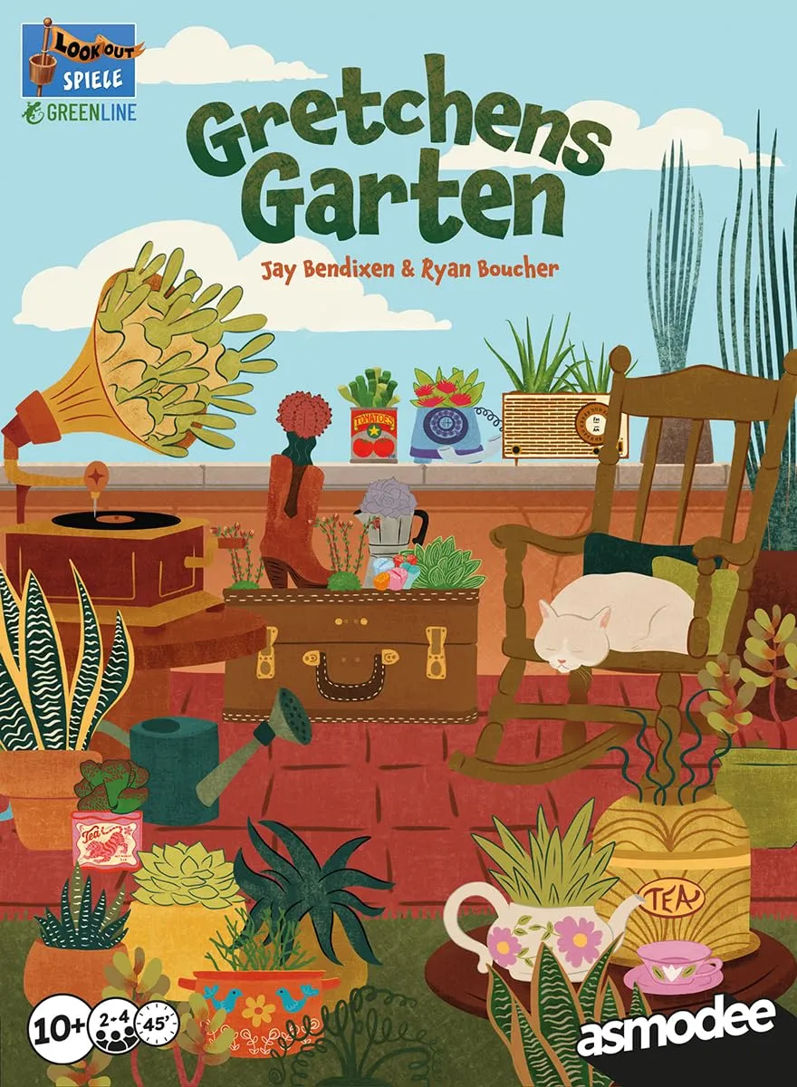 Asmodee Gretchens Garten Familienspiel Deutsch