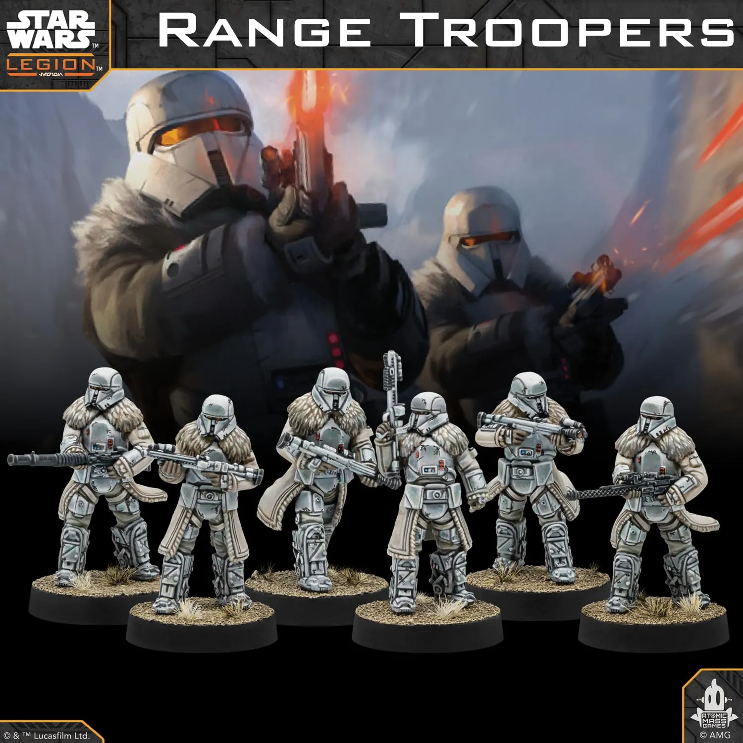 Asmodee Star Wars Legion Range Troopers Erweiterung Imperium