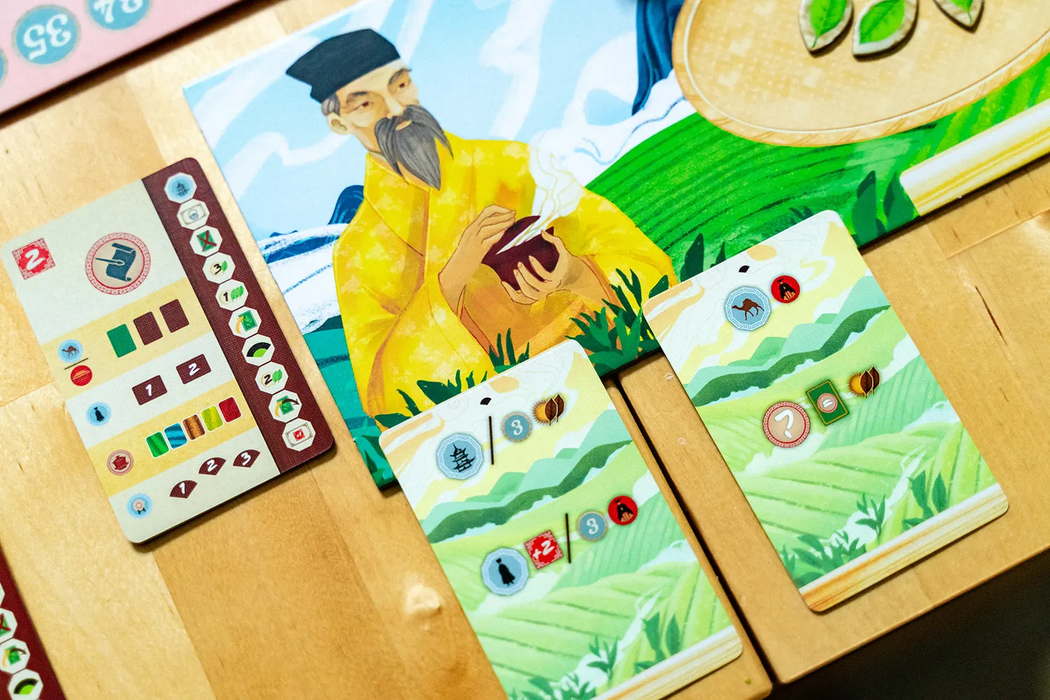 Capstone Games Tea Garden Puerh Erweiterung Adlige und Markt