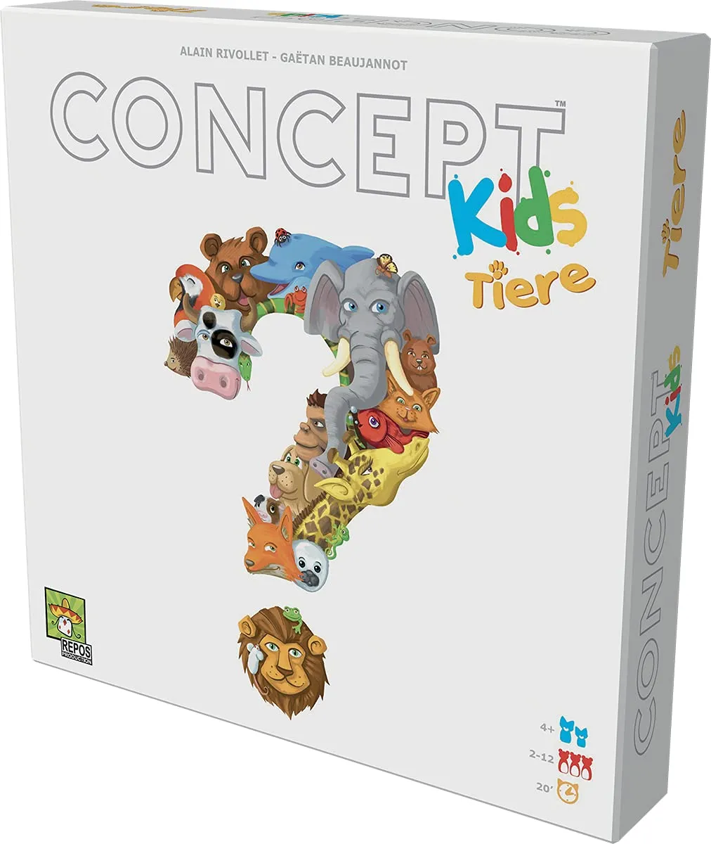 Asmodee Concept Kids Tiere Kinderspiel Tiere raten