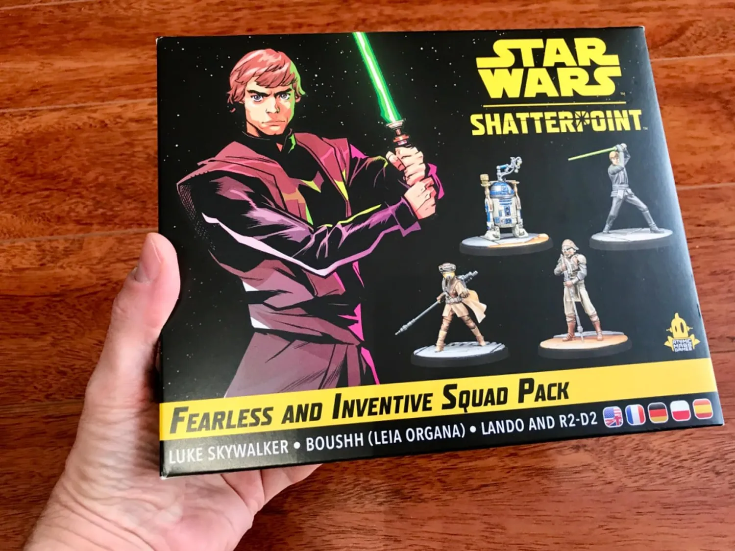 Asmodee Star Wars Shatterpoint Furchtlos und erfinderisch Erweiterung