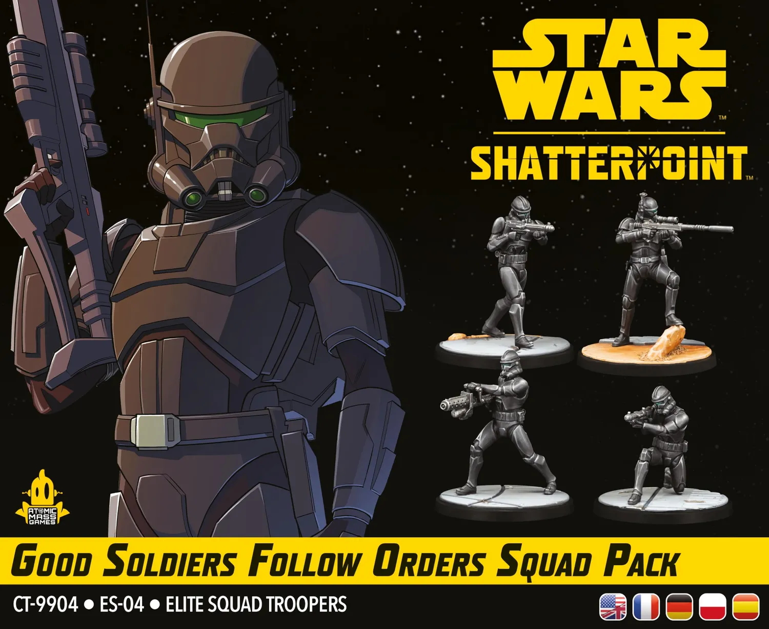 Asmodee Star Wars Shatterpoint Good Soldiers Follow Orders Squad Pack