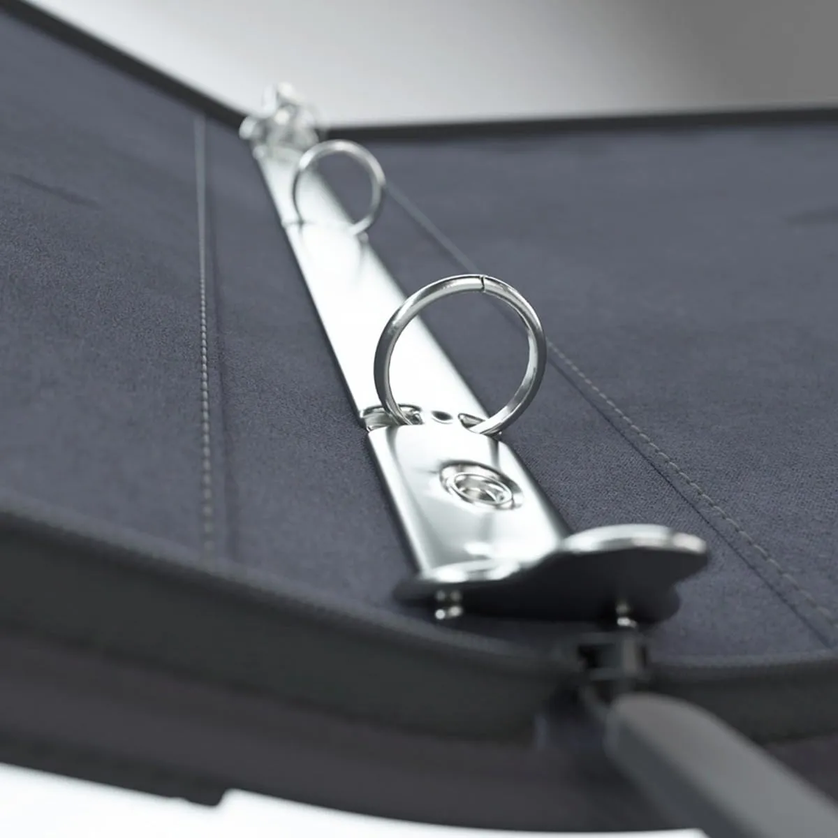 Gamegenic Zip-Up Ring-Binder Slim Sammelordner schwarz Reißverschluss