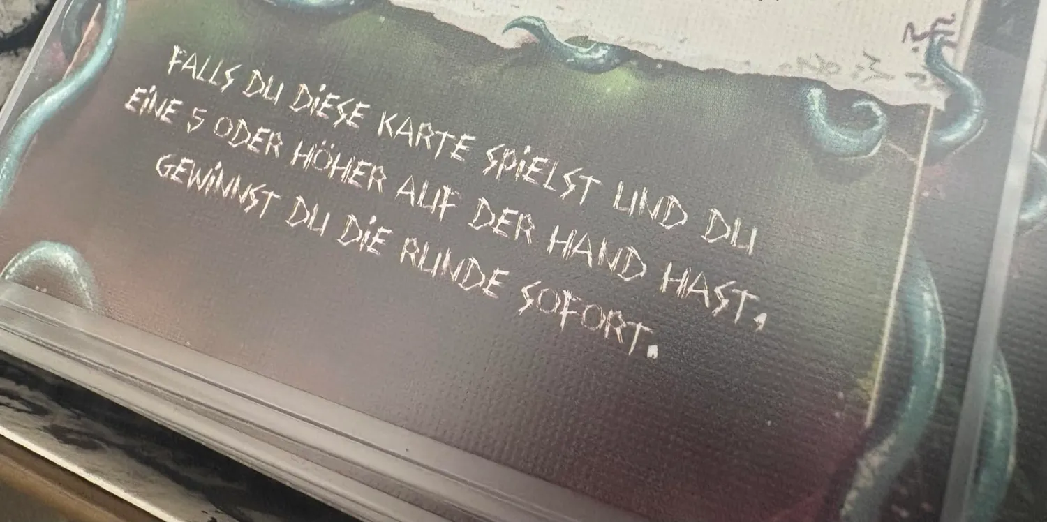 Asmodee Arkham Horror Lovecraft Letter Kartenspiel Deduktion
