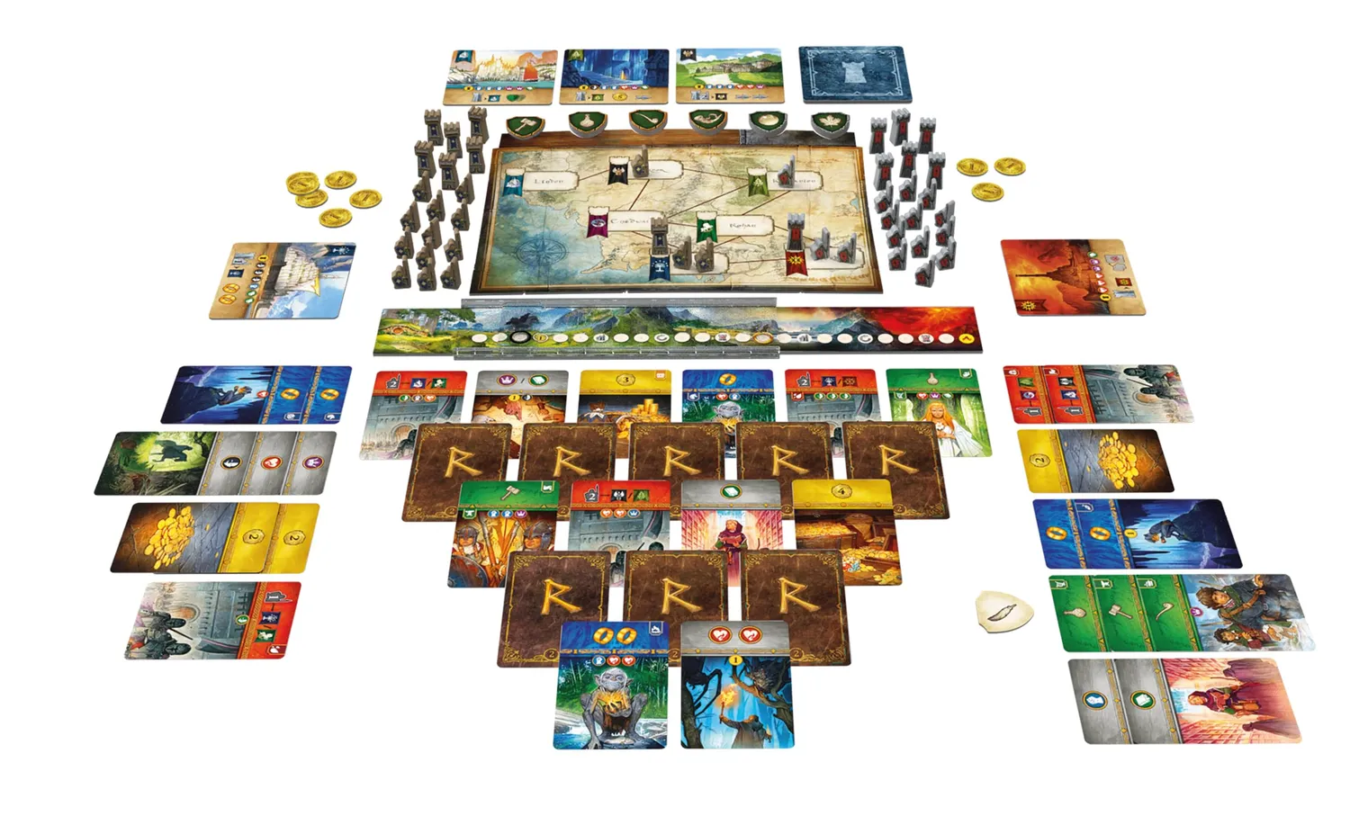 Herr der Ringe Duell um Mittelerde Grundspiel 2 Spieler