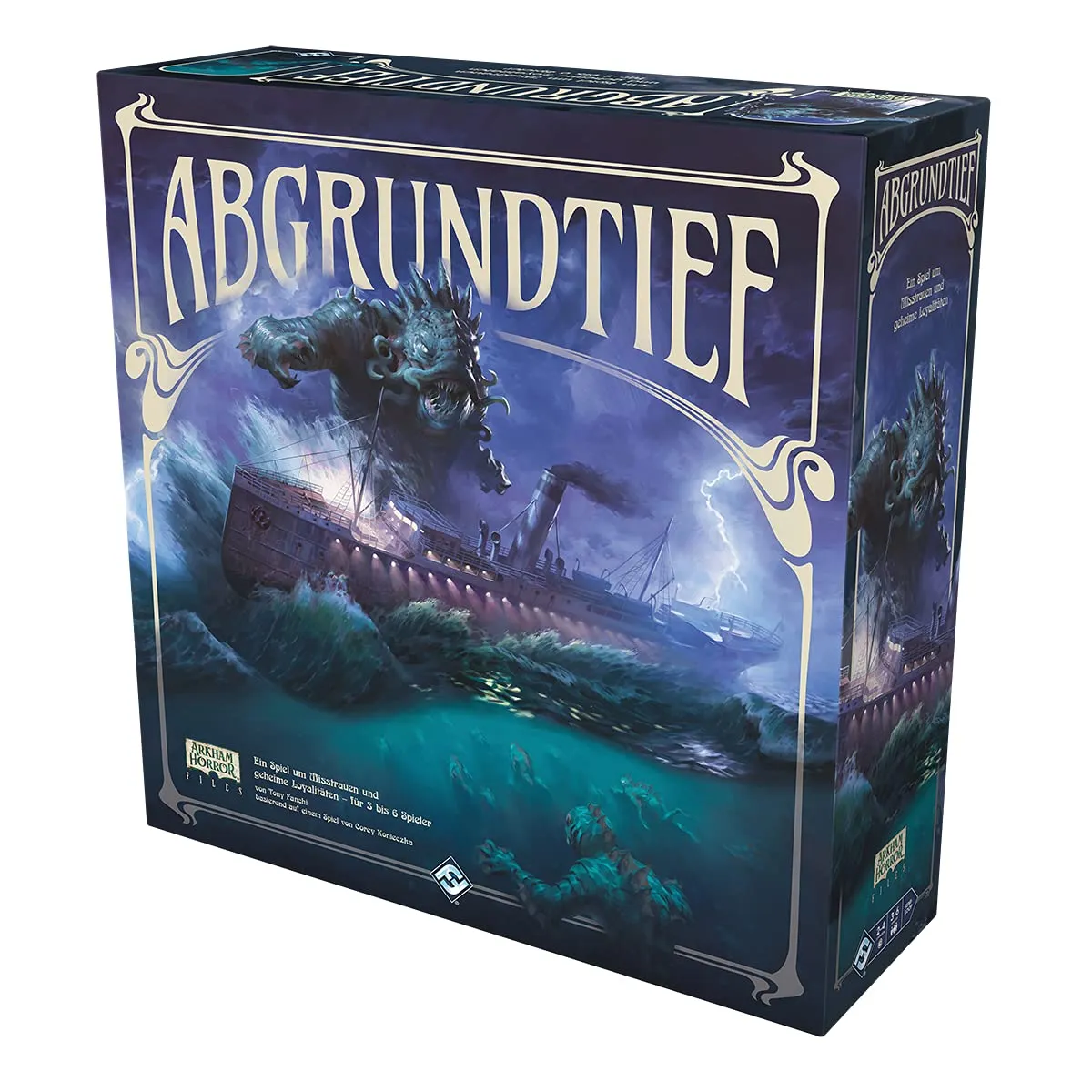 Asmodee Abgrundtief Grundspiel Expertenspiel 3-6 Spieler