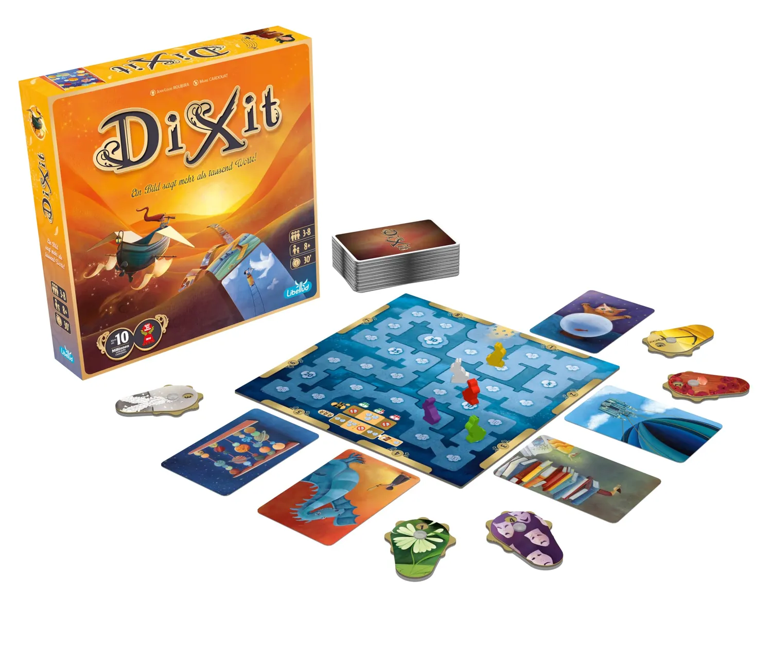 Asmodee Dixit Grundspiel Auflage 2021 Familienspiel