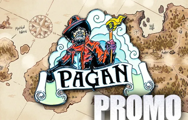 Capstone Games Pagan Hunter Pin Jäger Sammler-Anstecker