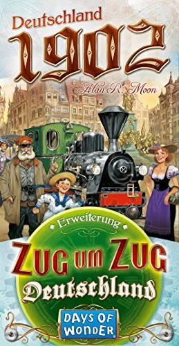 Days of Wonder Zug um Zug Deutschland 1902 Erweiterung