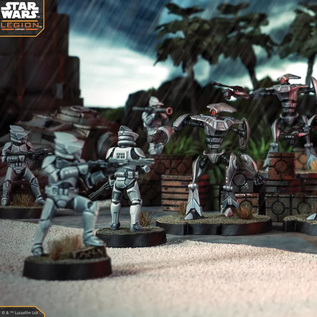 Asmodee Star Wars Legion Aqua-Droiden Erweiterung