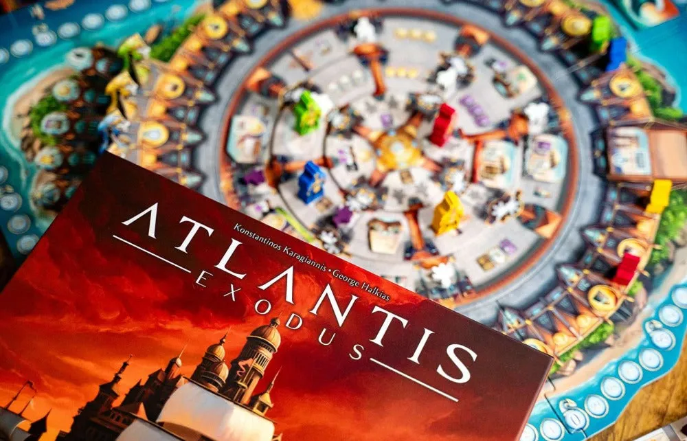 Capstone Games Atlantis Exodus Brettspiel 1-4 Spieler