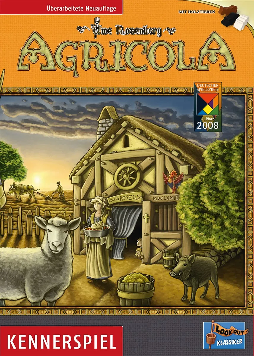 Lookout Agricola Grundspiel Brettspiel Kennerspiel Uwe Rosenberg