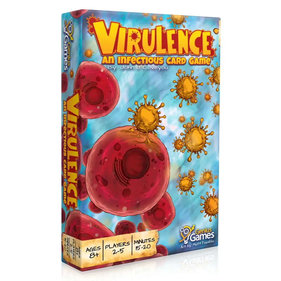 Genius Games Virulence Kartenspiel Virus Bieten ab 8 Jahren
