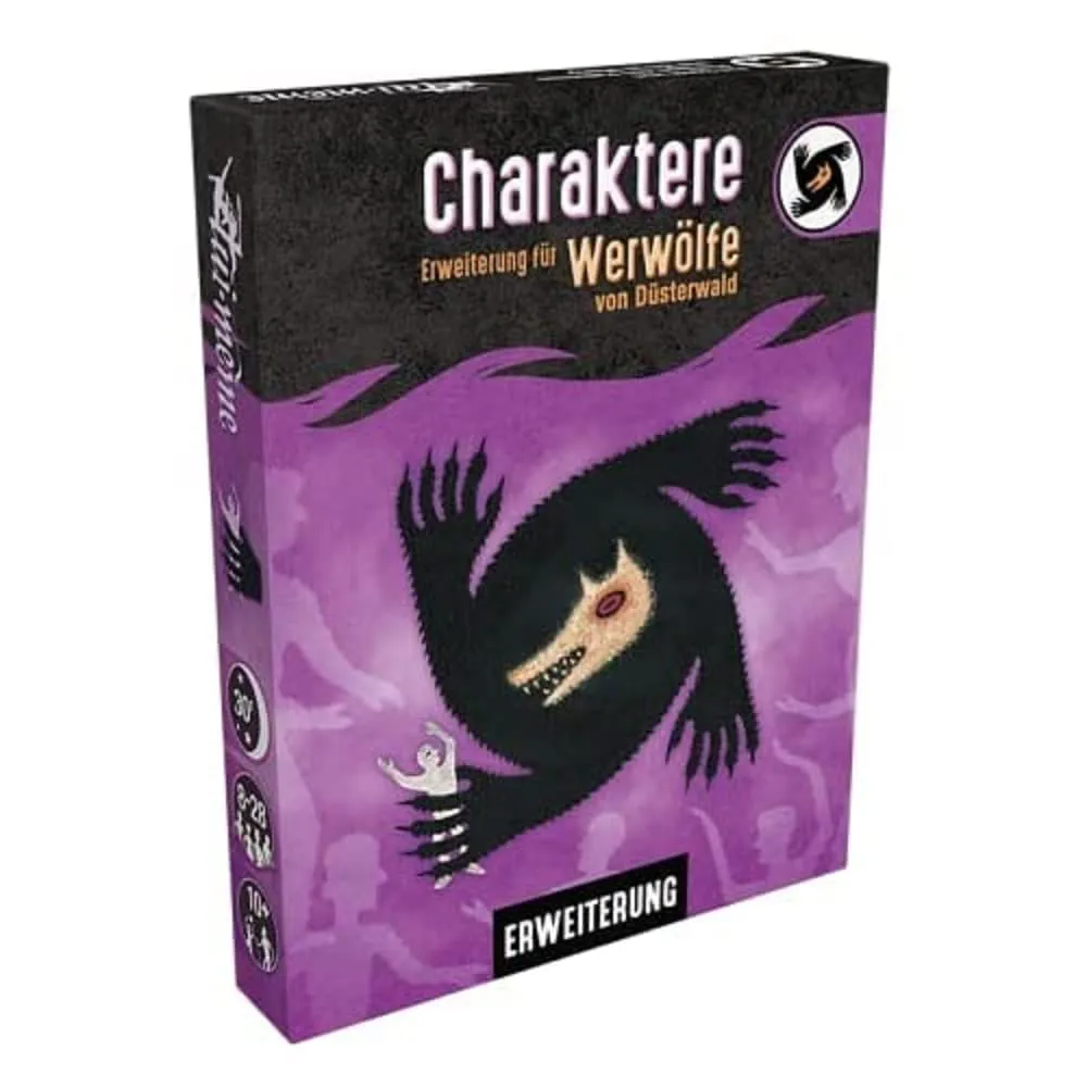 Asmodee Werwölfe von Düsterwald Der Pakt Partyspiel Box