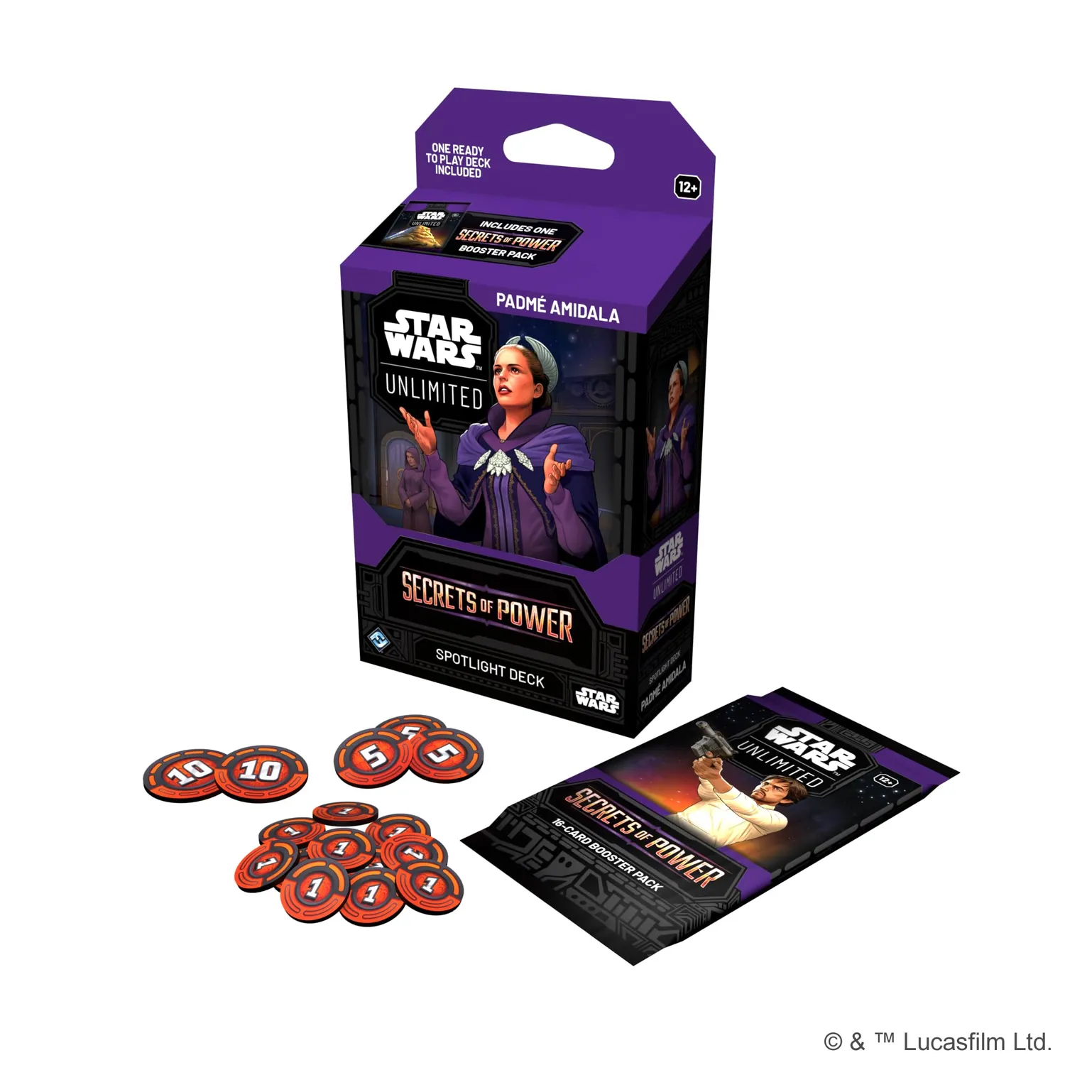 Star Wars Unlimited Secrets of Power Spotlight Deck Padmé TCG