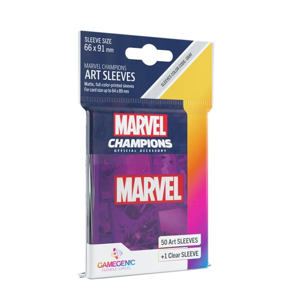 Gamegenic Marvel Champions She-Hulk Art Sleeves 50+1 Grau