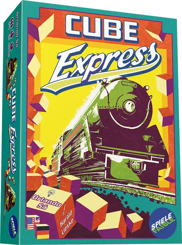 Spielefaible CUBE Express Brettspiel Würfel kurz