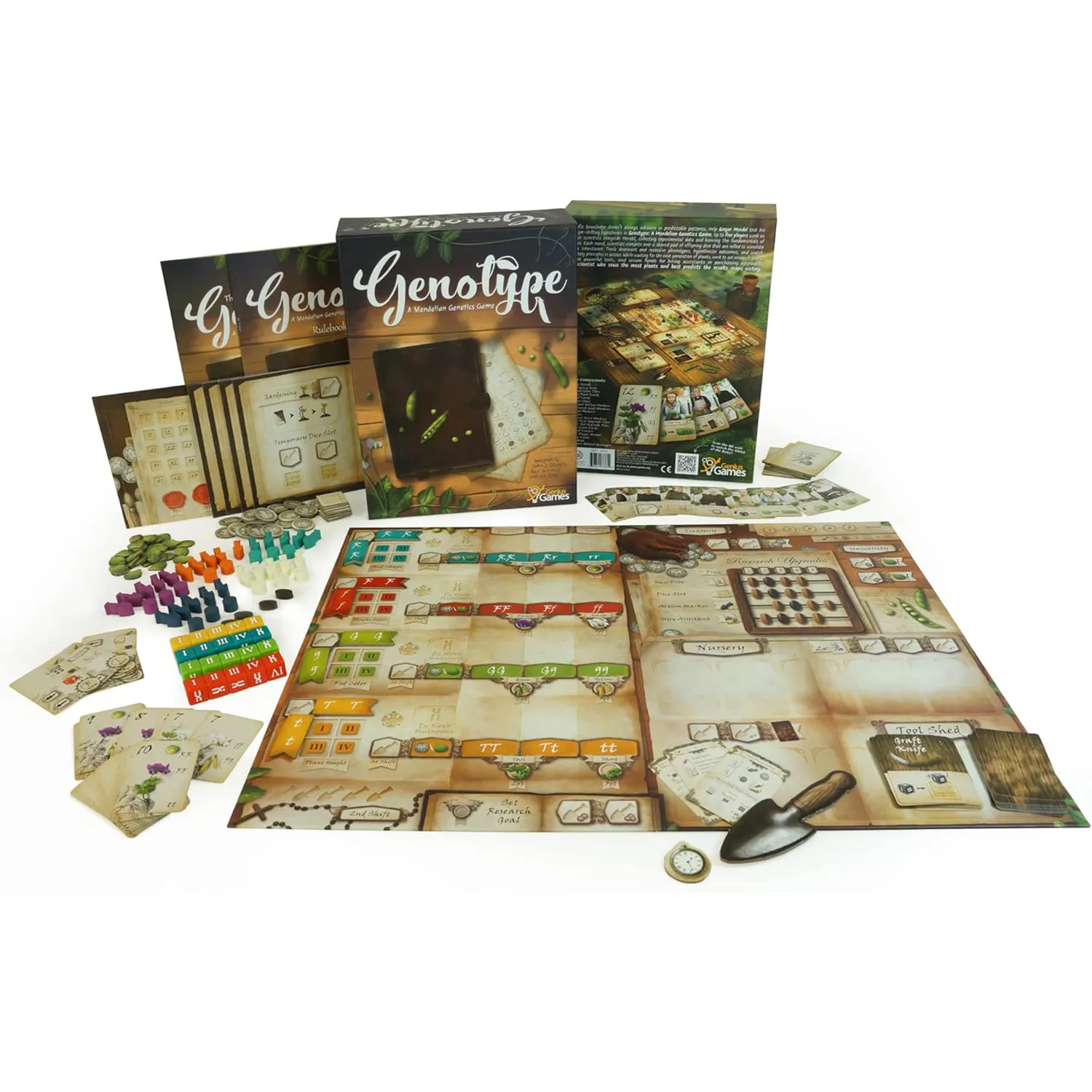 Genius Games Genotype Brettspiel Genetik 1-5 Spieler
