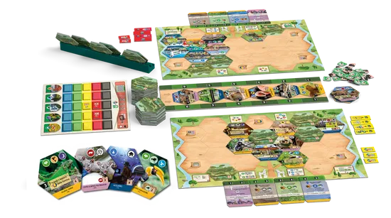 Cranio Ark Nova Santuario Brettspiel Basisspiel