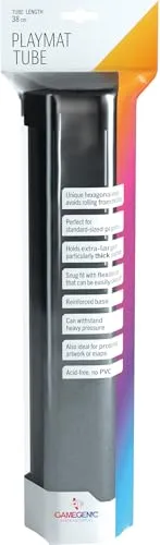 Gamegenic Playmat Tube Schwarz Spielmattenrohr