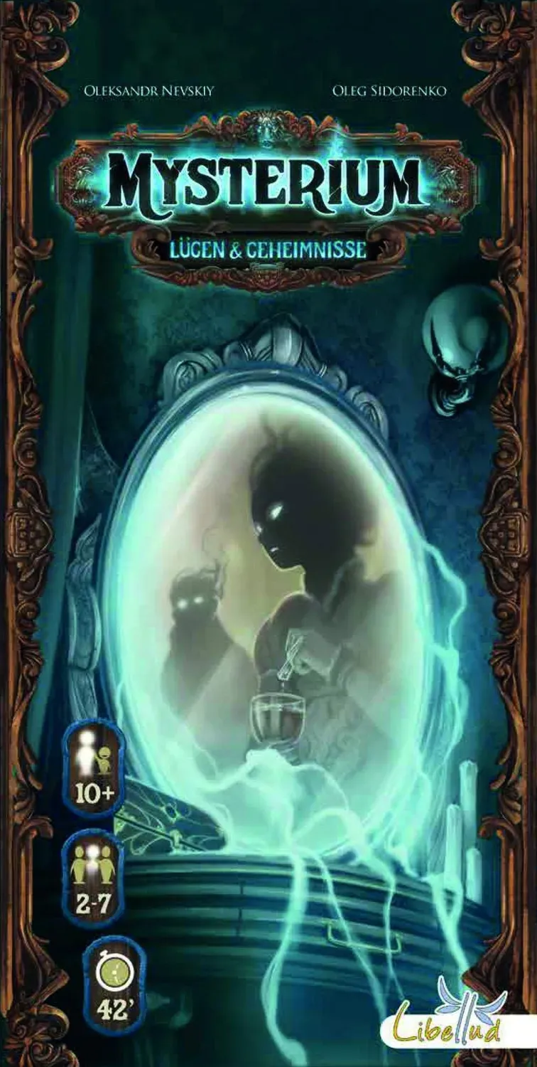 Asmodee Mysterium Lügen und Geheimnisse Erweiterung Alte Auflage