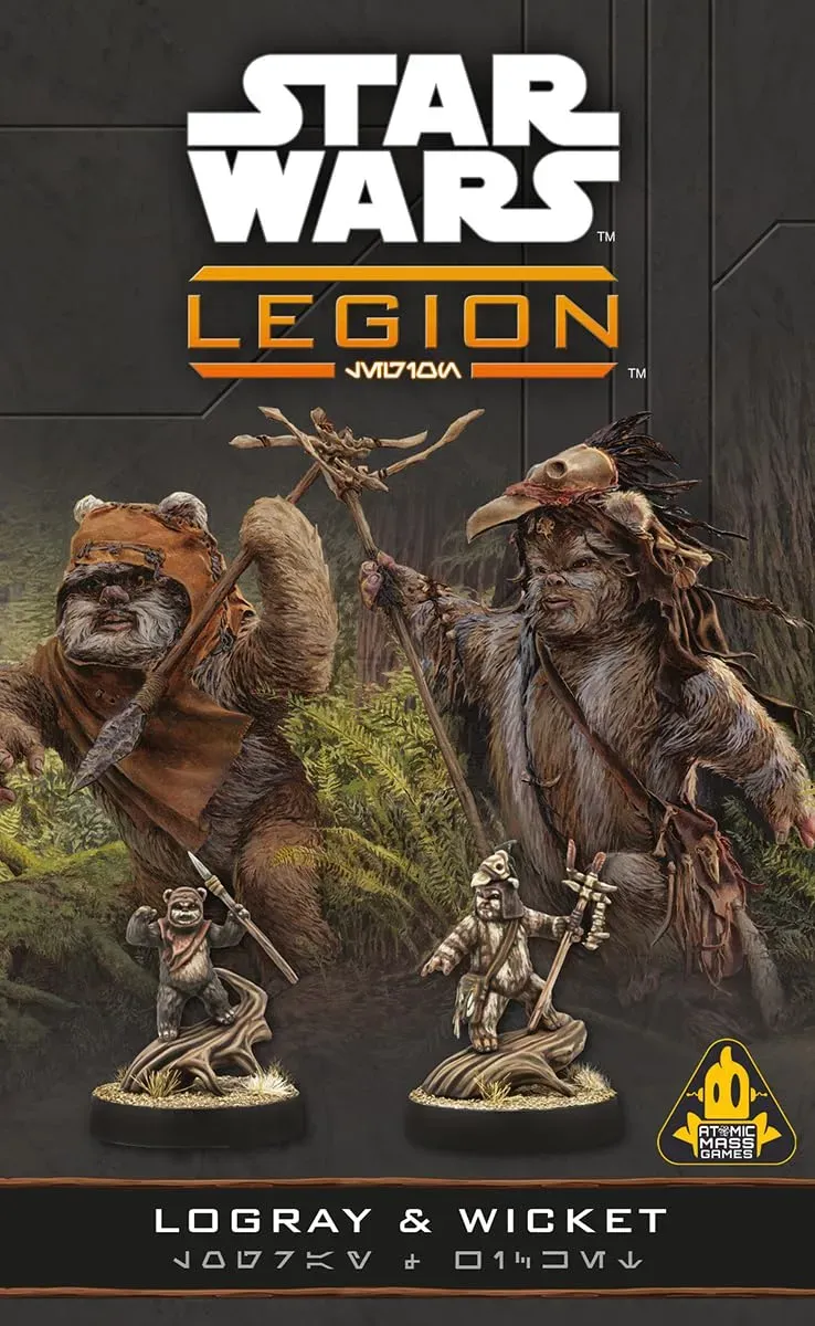 Asmodee Star Wars Legion Logray Wicket Erweiterung Rebellen Ewoks