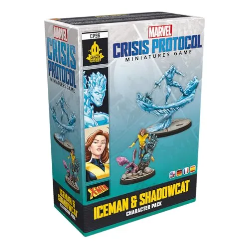 Atomic Mass Games Marvel Crisis Protocol Iceman Shadowcat Pack