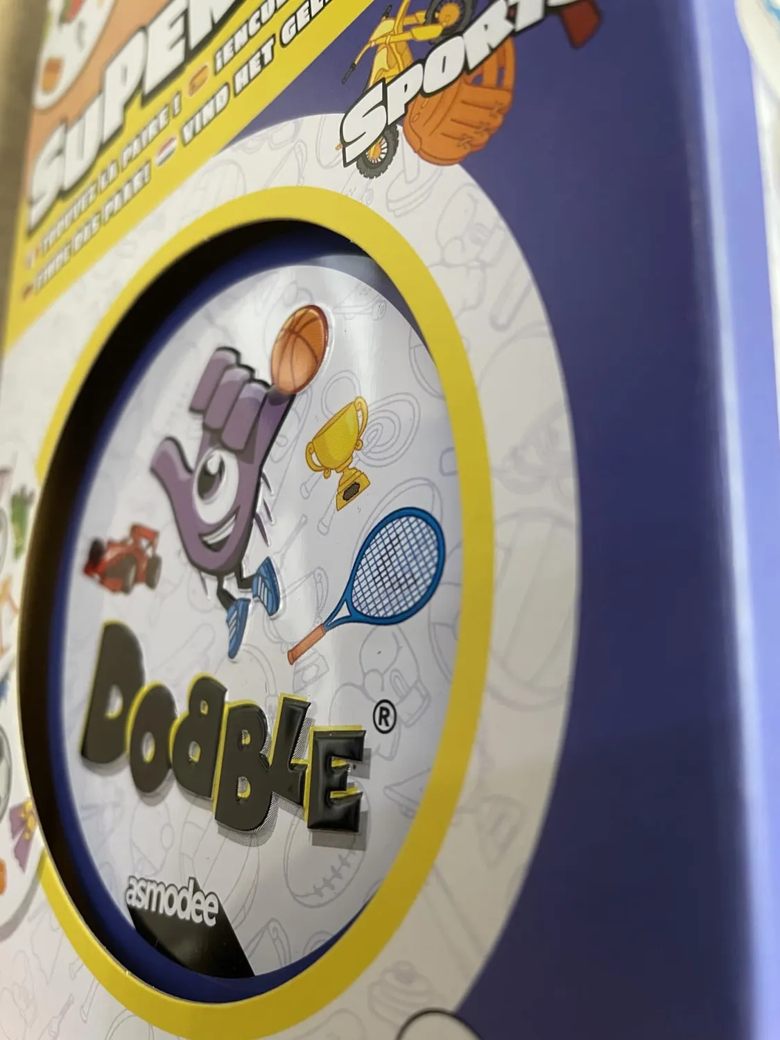 Dobble Superpack Sports Gourmet Kartenspiel 2er-Set