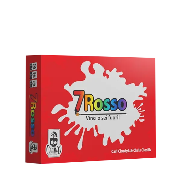Cranio 7 Rosso Kartenspiel 7 Farben 7 Regeln