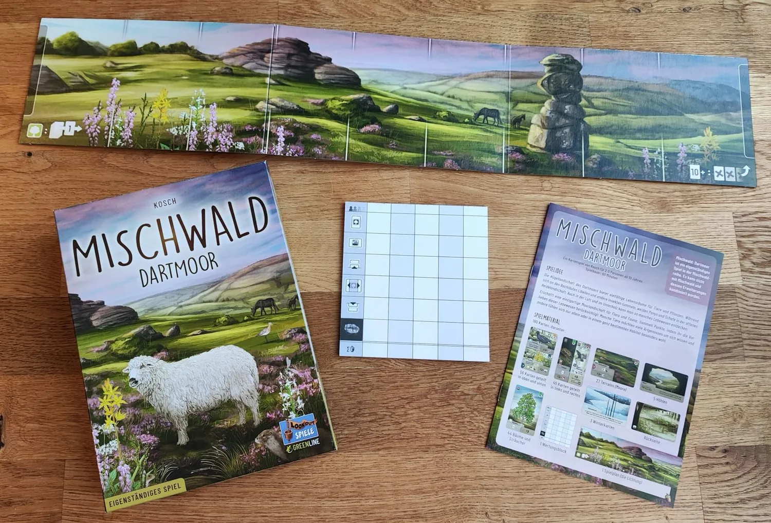Asmodee Mischwald Dartmoor Grundspiel Kennerspiel deutsch