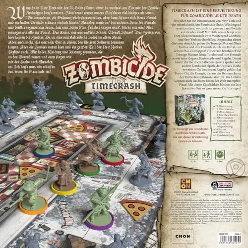 CMON Zombicide White Death TMNT Timecrash Erweiterung