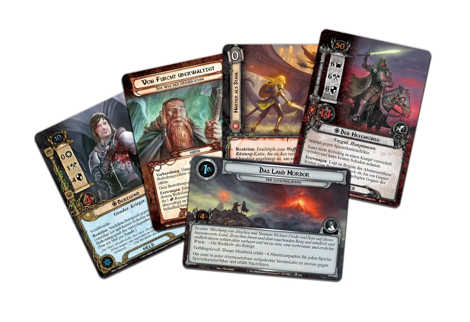 Asmodee Herr der Ringe Kartenspiel Rückkehr des Königs Saga-Erweiterung