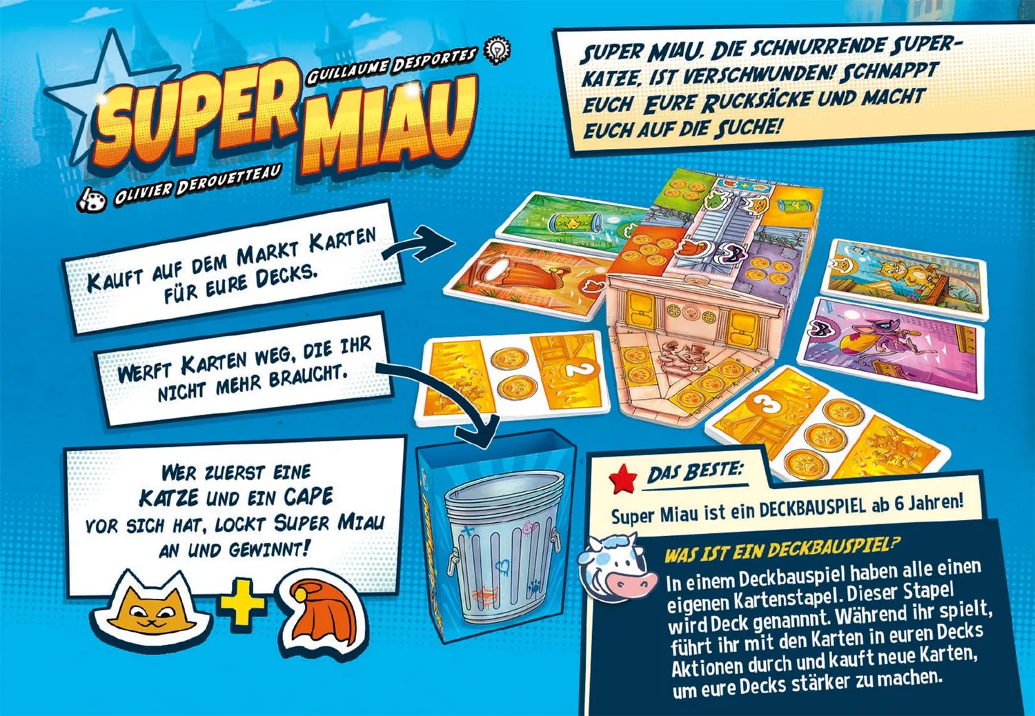 Space Cow Super Miau Kartenspiel Deutsch ab 6 Jahren