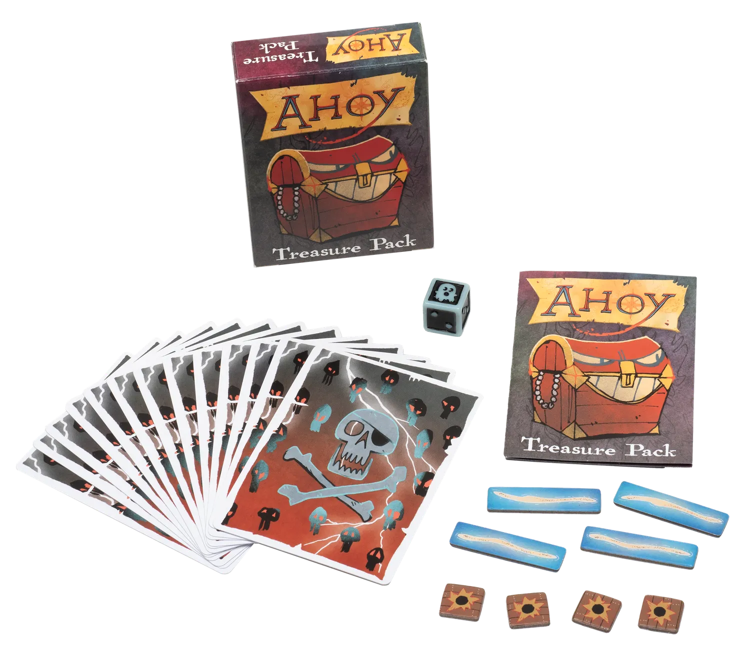 Leder Games Ahoy Treasure Pack Erweiterung Schatzkarten