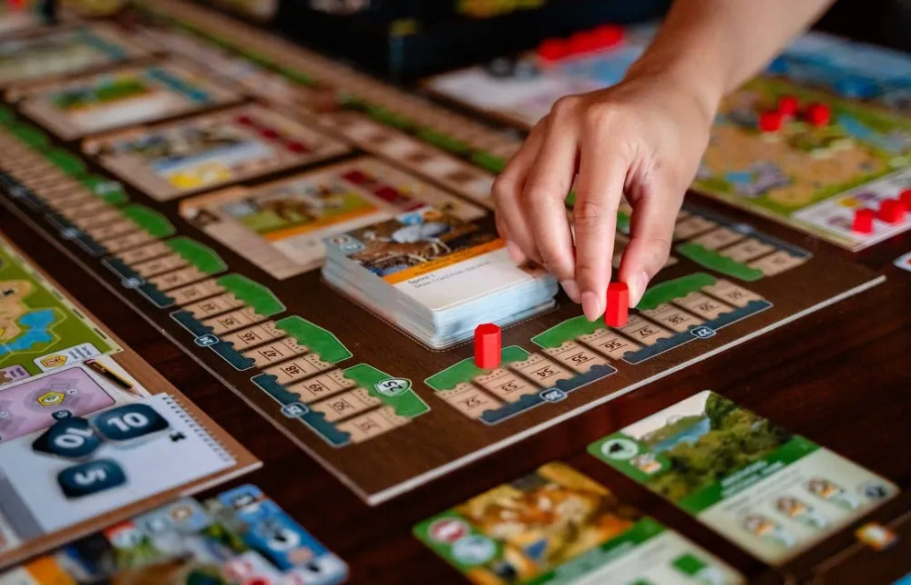 Capstone Games Ark Nova Brettspiel Basisspiel Zoo-Strategie