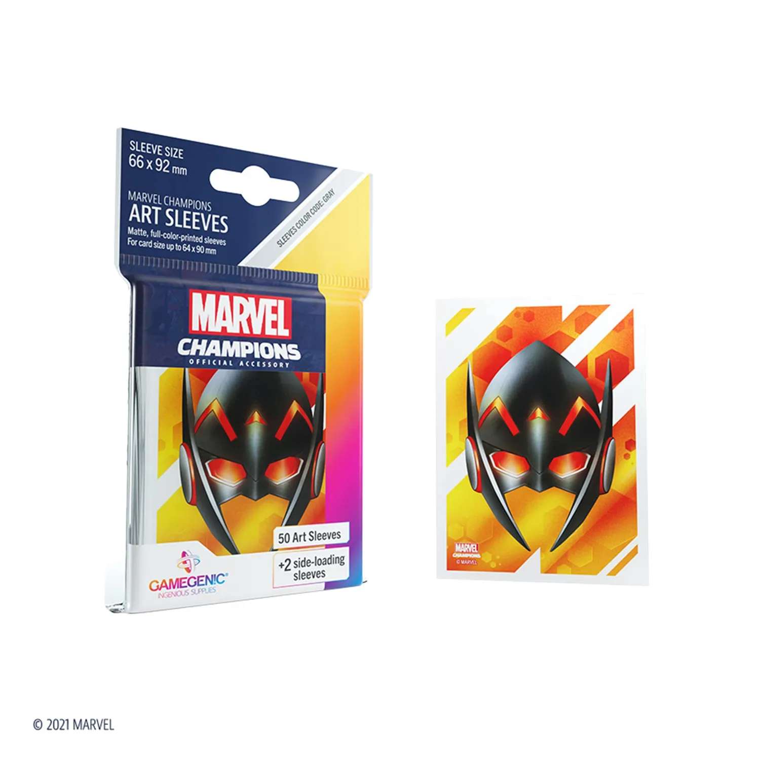 Gamegenic Marvel Champions Wasp Kartenhüllen 50 Stück